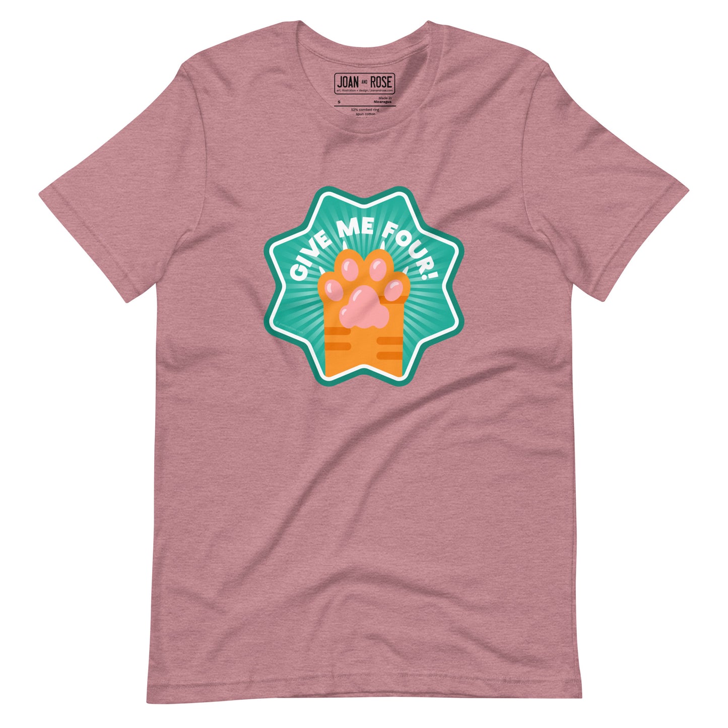 Give me four! Ginger cat, Unisex T-shirt