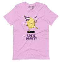 Lilac version of Lemon Party t-shirt