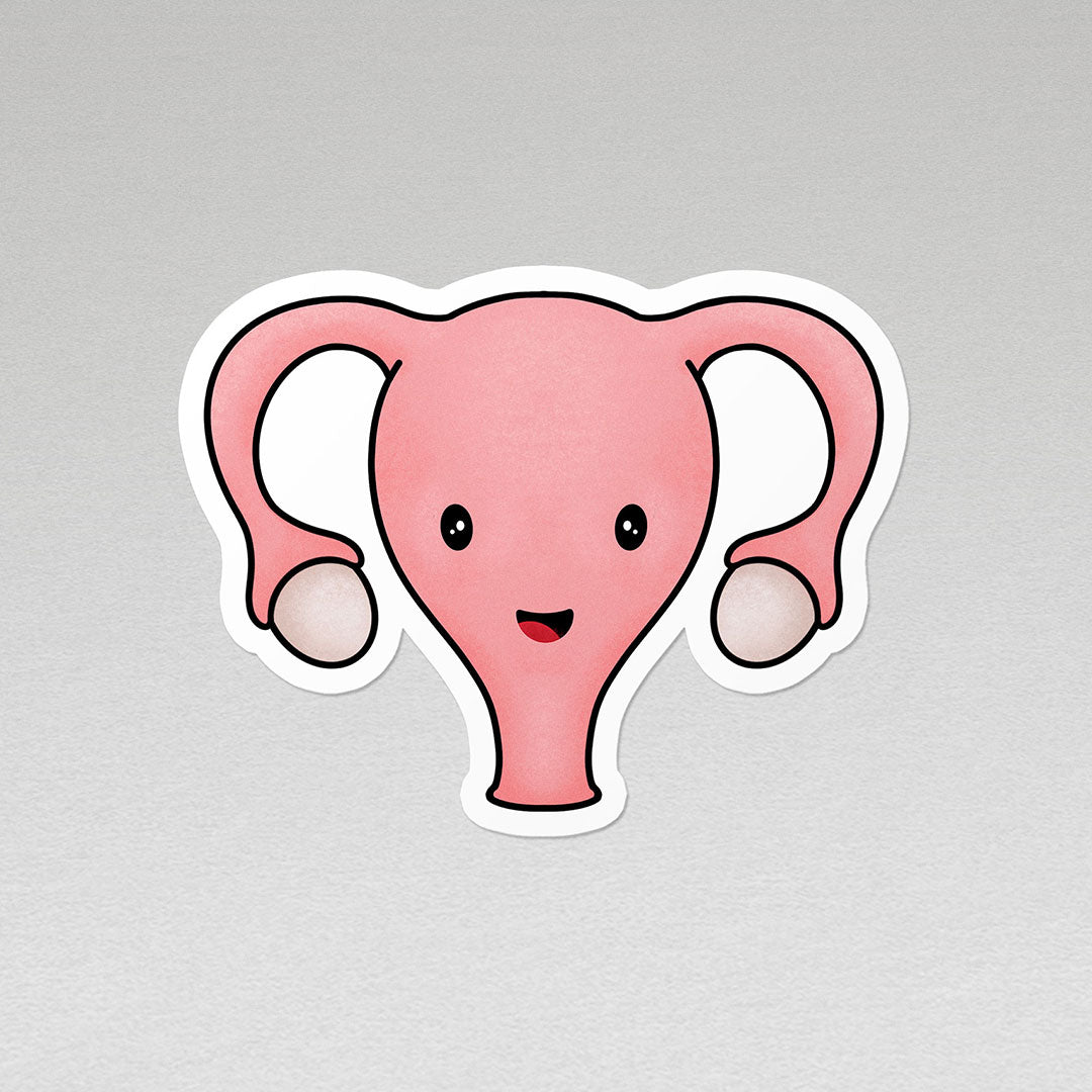 Happy Uterus sticker – Joan and Rose